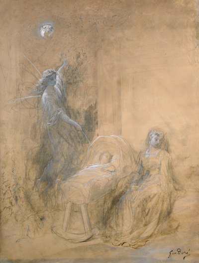 Queen Mab by Gustave Dore